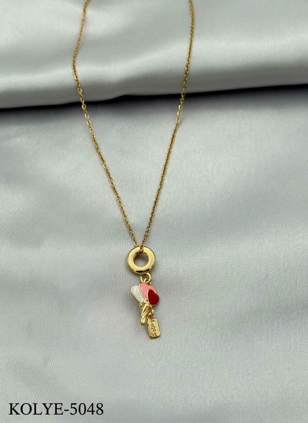 Çelik Kolye 45cm // KOLYE-5048.KOLYE-5048
