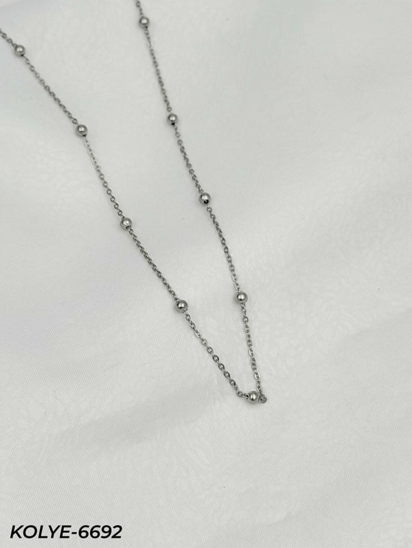 Çelik Kolye 45cm// KOLYE-6692.KOLYE-6692