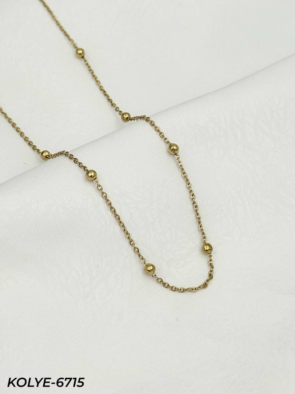 Çelik Kolye 45cm // KOLYE-6715.KOLYE-6715