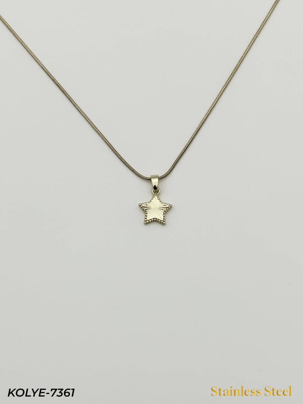 Çelik Kolye 45cm // KOLYE-7361KOLYE-7361