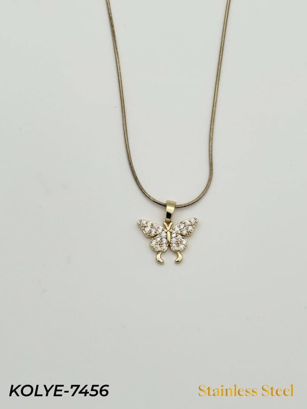 Çelik Kolye 45cm // KOLYE-7456KOLYE-7456