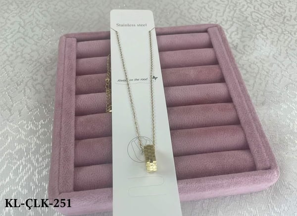 Çelik Kolye.KL-ÇLK-251