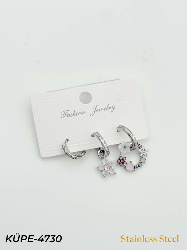 Çelik Küpe // KÜPE-4730KÜPE-4730