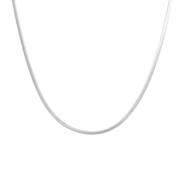 Çelik Silver İtalyan Kolye 2mm 45cm // KOLYE-3891.KOLYE-3891