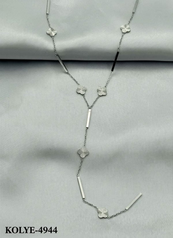Çelik Y Kolye 45cm // KOLYE-4944.KOLYE-4944