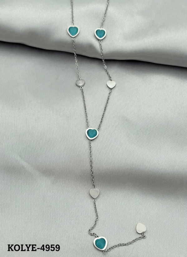 Çelik Y Kolye 45cm // KOLYE-4959.KOLYE-4959