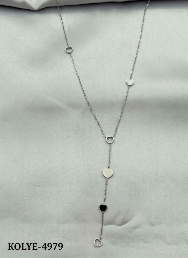 Çelik Y Kolye 45cm // KOLYE-4979.KOLYE-4979