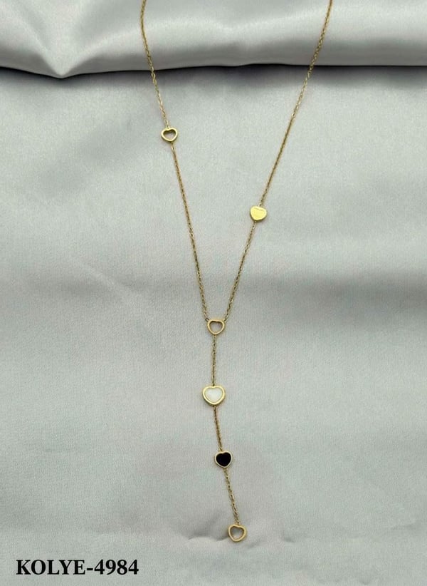 Çelik Y Kolye 45cm // KOLYE-4984.KOLYE-4984