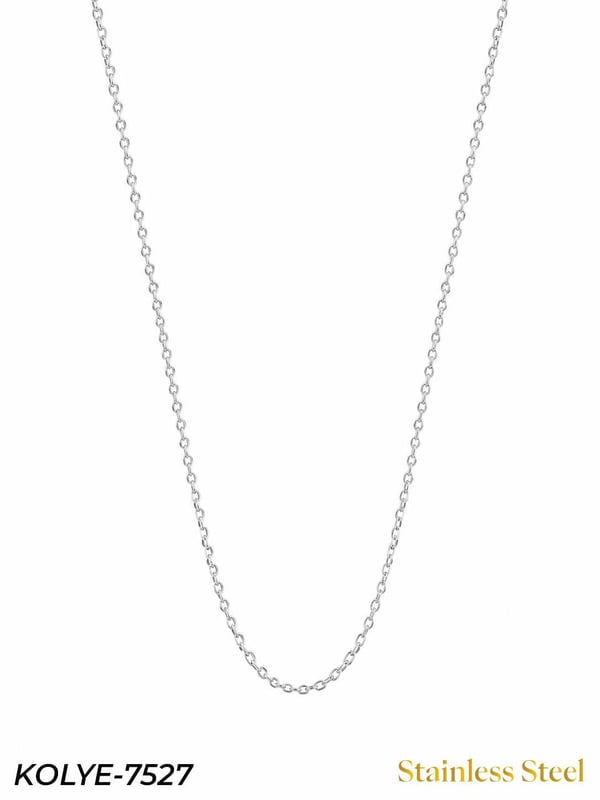 Çelik Zincir 45cm // KOLYE-7527KOLYE-7527