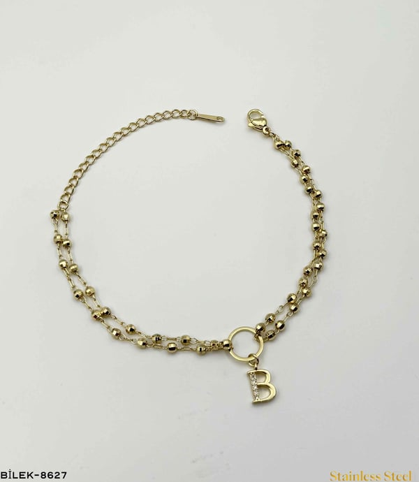 DORİKOLU HARF BİLEKLİK //BİLEK-8627BİLEK-8627
