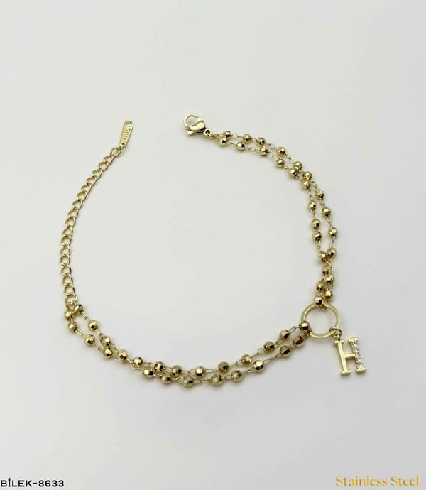 DORİKOLU HARF BİLEKLİK //BİLEK-8633BİLEK-8633