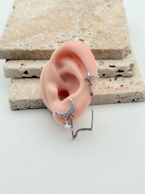 EARCUFF Kıkırdak Küpe // EAR-555.EAR-555