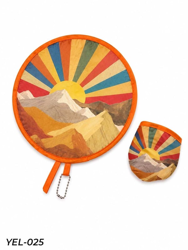 Katlanabilir Yuvarlak El Tipi Yelpaze // YEL-025YEL-025
