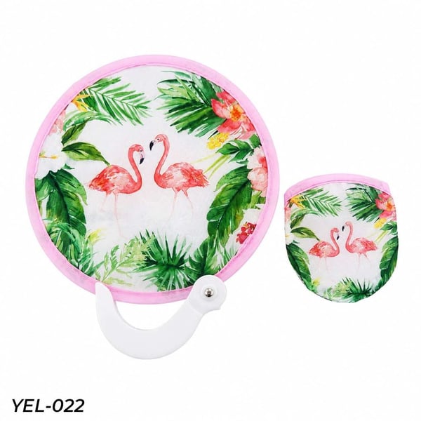 Katlanabilir Yuvarlak El Tipi Yelpaze // YEL-022YEL-022