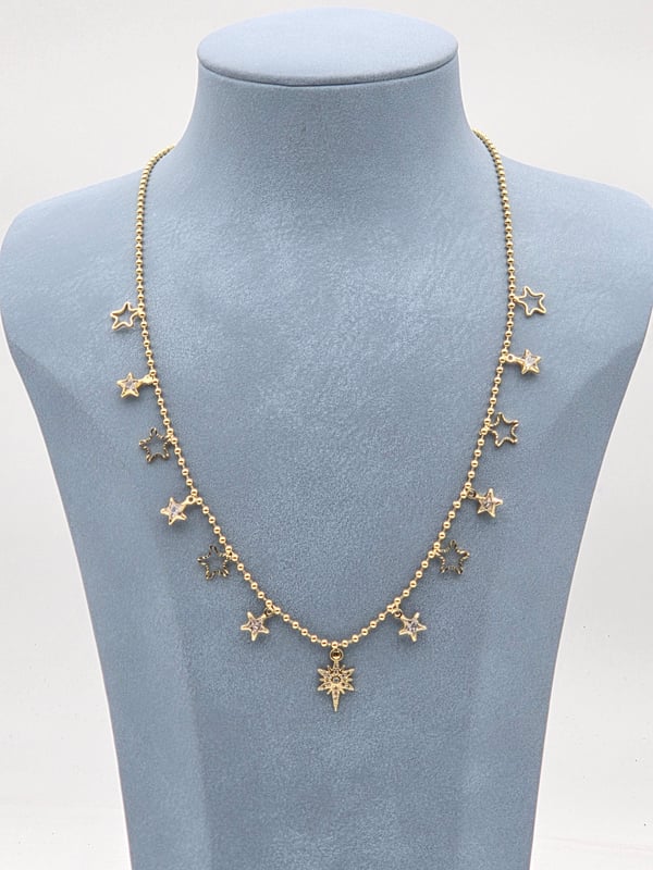 LUXURY Charm Kolye // KOLYE-5915.KOLYE-5915