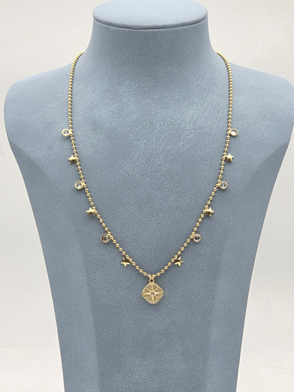 LUXURY Charm Kolye // KOLYE-5922.KOLYE-5922