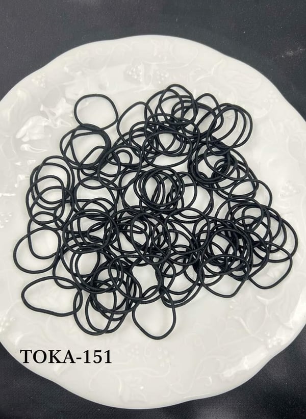 Merserize Lastik Toka (100'lü olarak satılmaktadır) // TOKA-151.TOKA-151