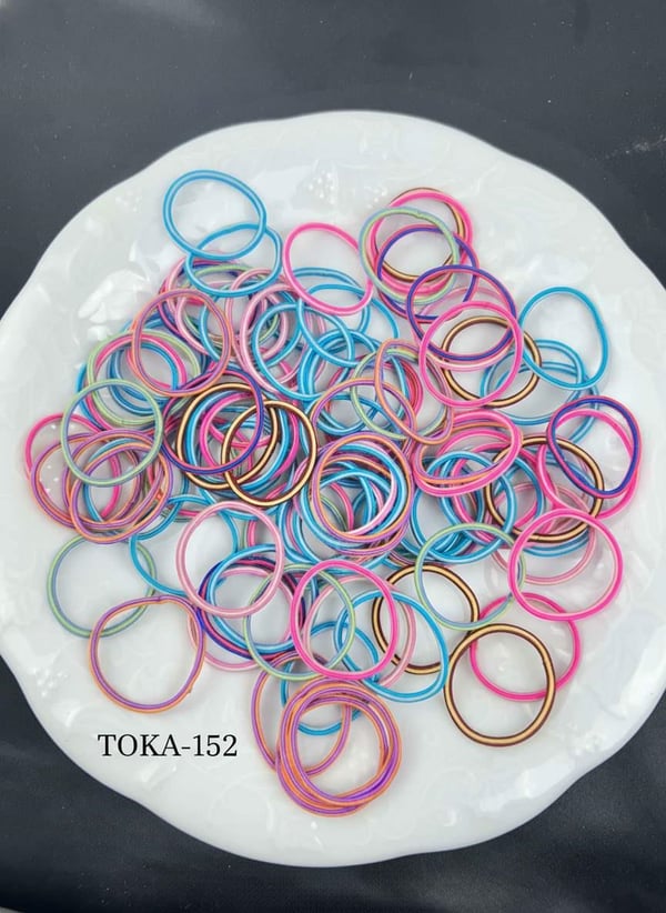 Merserize Lastik Toka (100'lü olarak satılmaktadır) // TOKA-152.TOKA-152