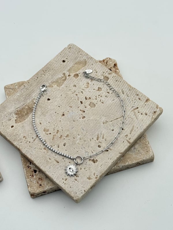 VIP Silver Renk Bileklik // BILEK-6617.BILEK-6617