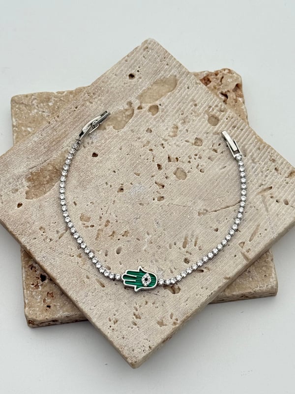VIP Silver Renk Bileklik // BILEK-6674.BILEK-6674