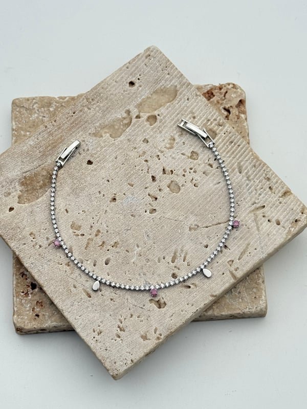 VIP Silver Renk Bileklik // BILEK-6689.BILEK-6689
