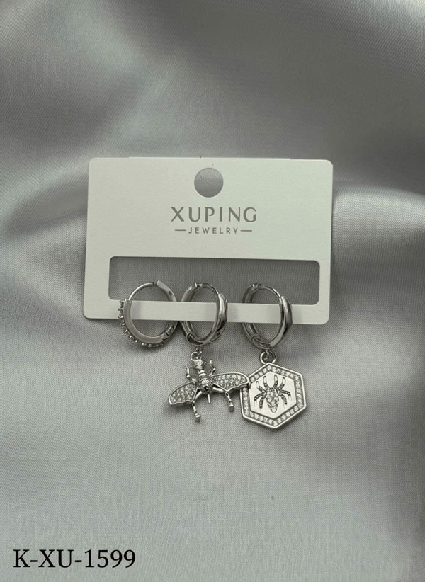 XUPING 3'lü Küpe // K-XU-1599.K-XU-1599