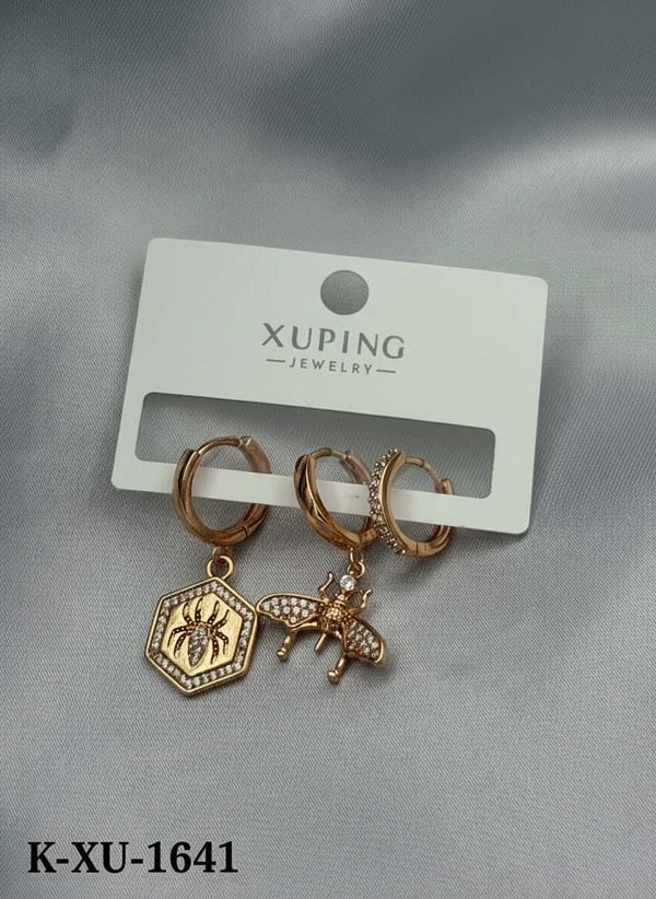 XUPING 3'lü Küpe // K-XU-1641.K-XU-1641