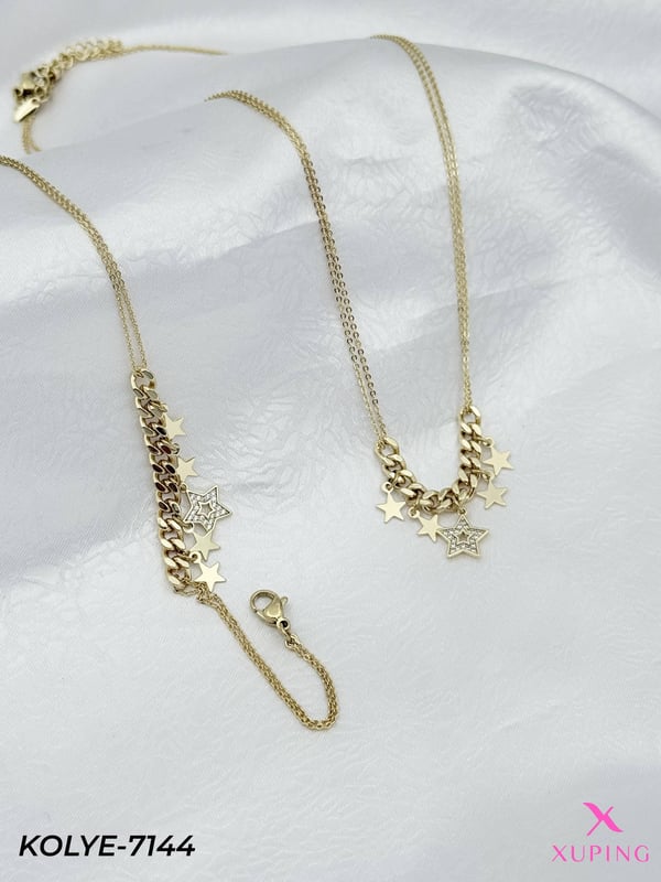 XUPING Kolye Bileklik Set // KOLYE-7144KOLYE-7144