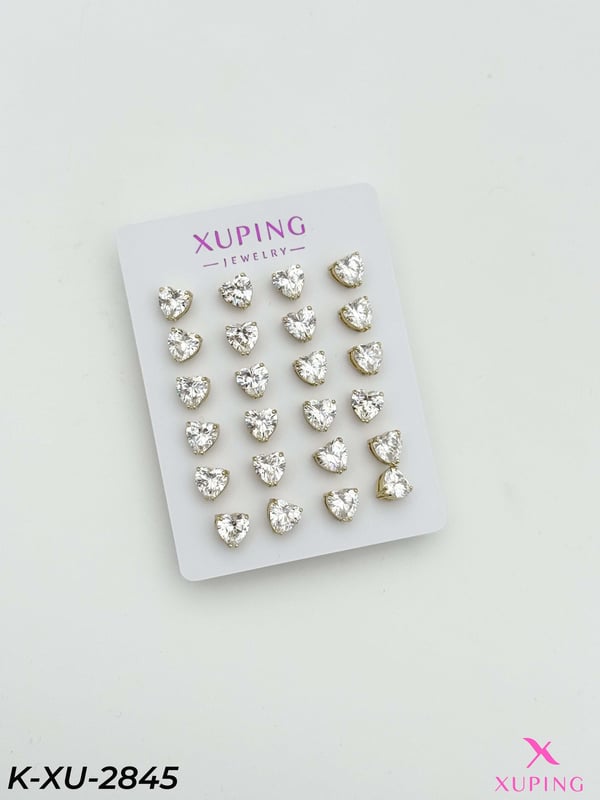 XUPING Küpe 12'li Çift// K-XU-2845K-XU-2845