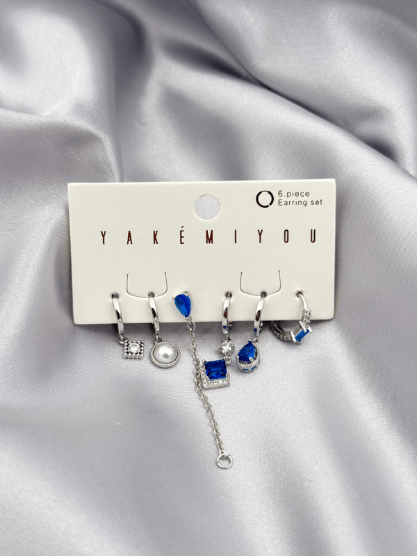YAKEMIYOU 6'lı Set Küpe // ITHAL-3771.ITHAL-3771