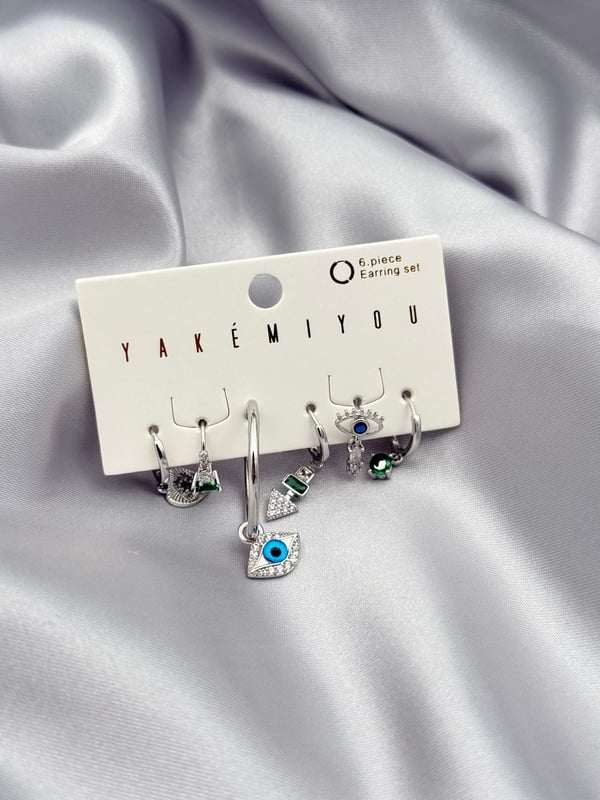 YAKEMIYOU 6'lı Set Küpe // ITHAL-3777.ITHAL-3777