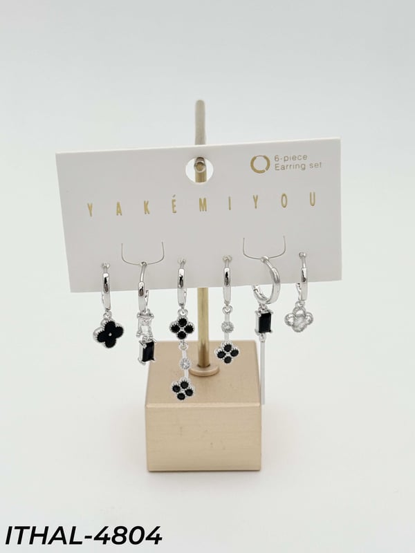 YAKEMIYOU 6'LI Set Küpe // ITHAL-4804ITHAL-4804