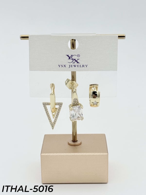 YSX 3'lü Set Küpe // ITHAL-5016ITHAL-5016