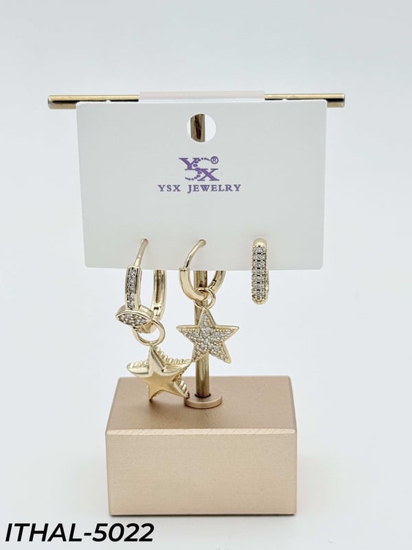 YSX 3'lü Set Küpe // ITHAL-5022ITHAL-5022