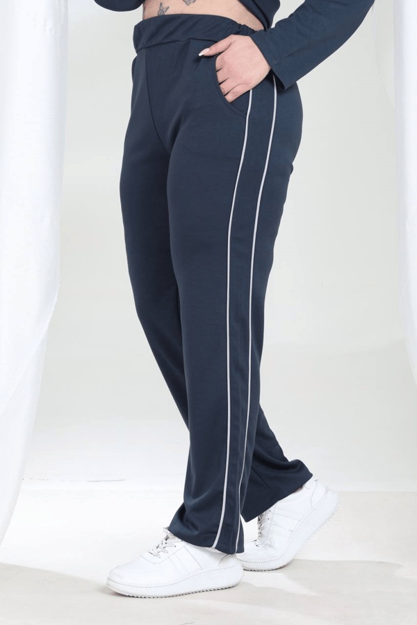 İKM BUTİK Oysho Kumaş Antarist Çizgi Detay Takım
