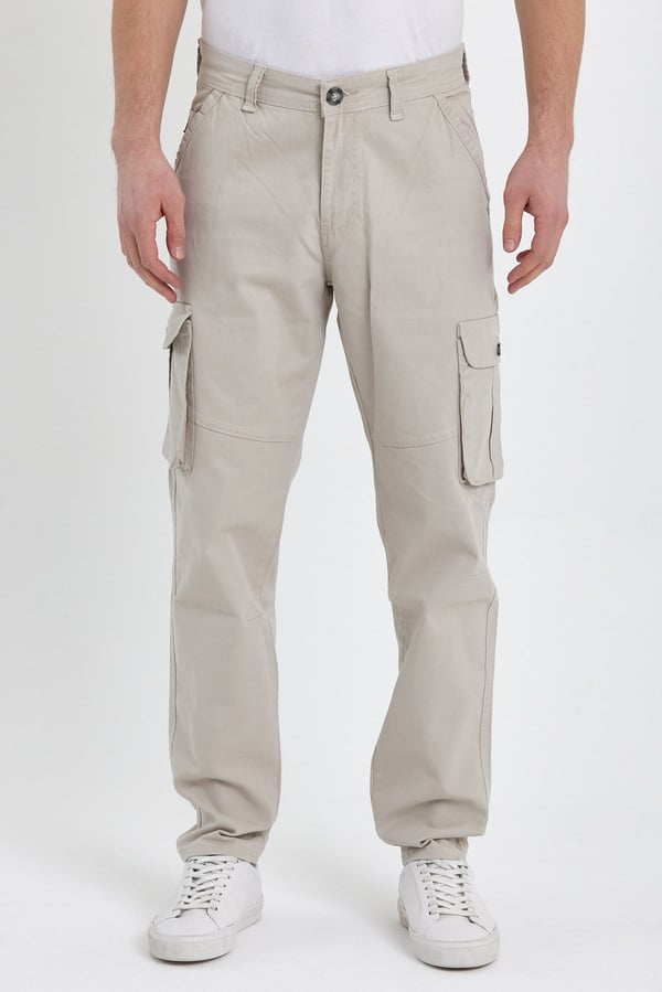 Erkek Baggy Fit Kargo Pantolon - Rahat Kesim