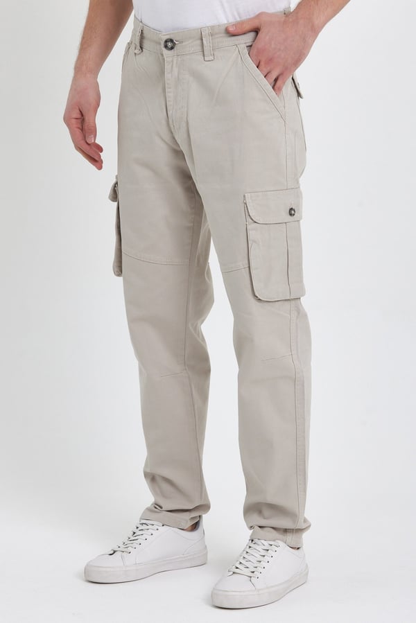 Erkek Baggy Fit Kargo Pantolon - Rahat Kesim