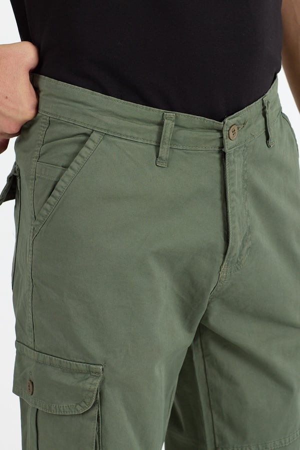Erkek Baggy Fit Kargo Pantolon - Rahat Kesim