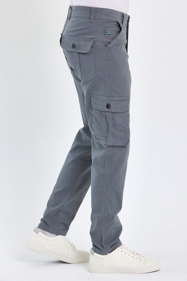 Erkek Baggy Fit Kargo Pantolon - Rahat Kesim