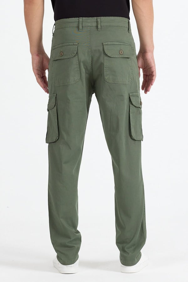 Erkek Baggy Fit Kargo Pantolon - Rahat Kesim
