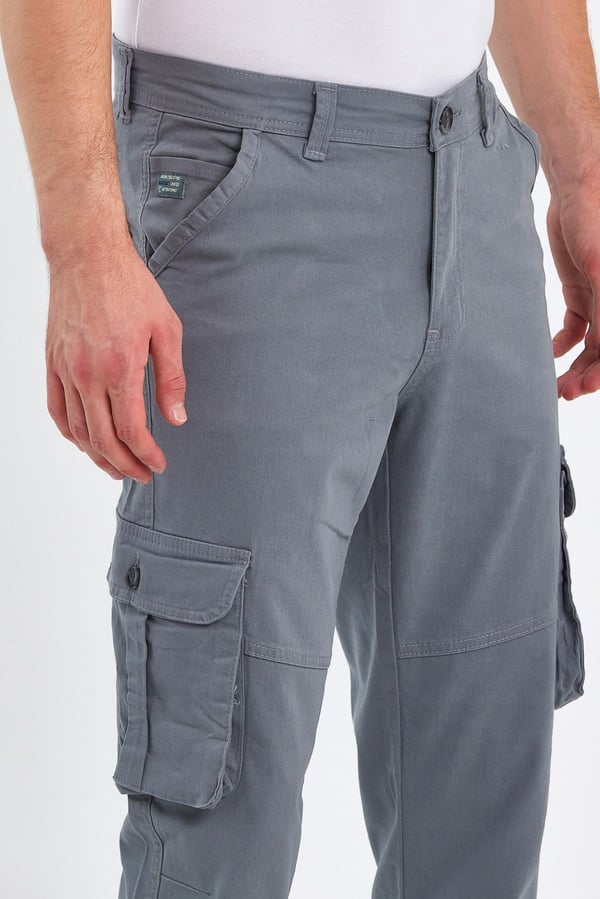 Erkek Baggy Fit Kargo Pantolon - Rahat Kesim