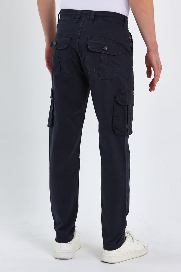 Erkek Baggy Fit Kargo Pantolon - Rahat Kesim