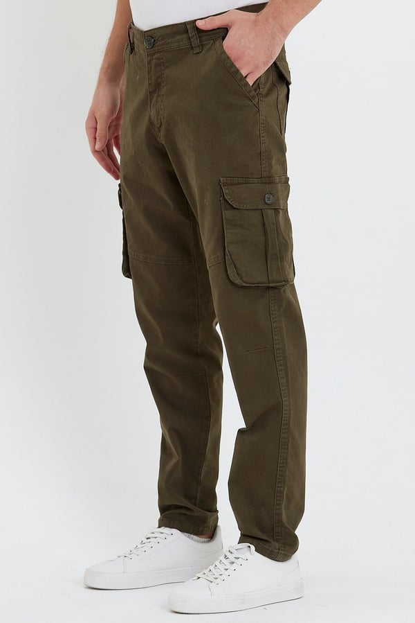 Erkek Baggy Fit Kargo Pantolon - Rahat Kesim