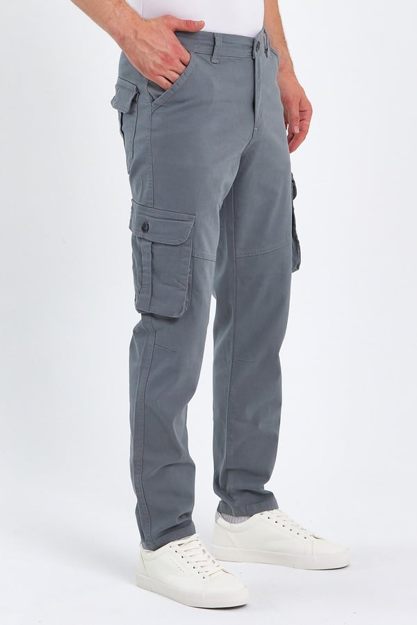 Erkek Baggy Fit Kargo Pantolon - Rahat Kesim