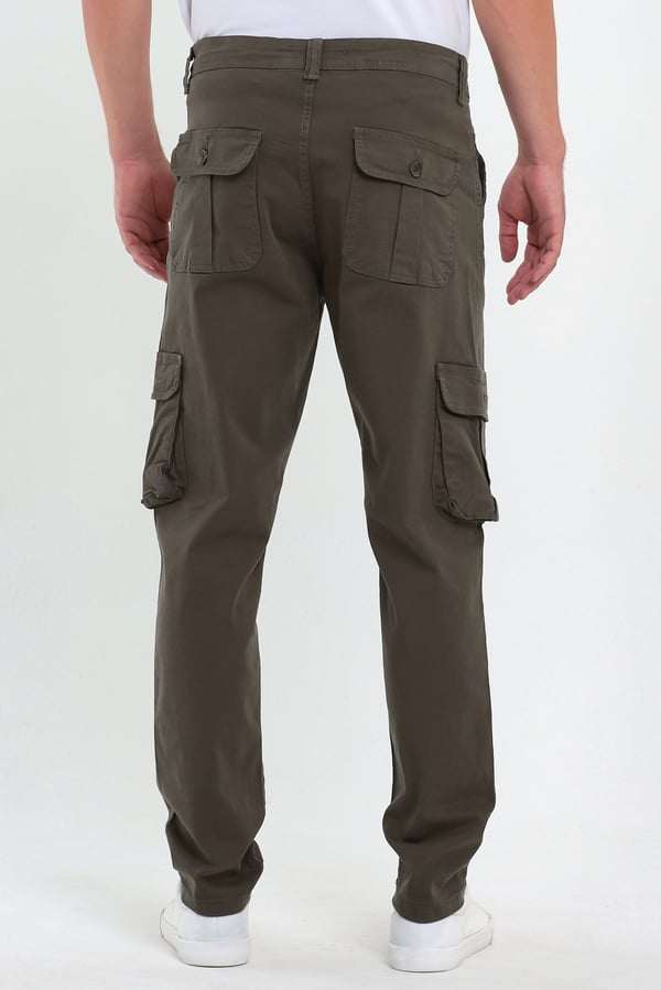 Erkek Baggy Fit Kargo Pantolon - Rahat Kesim