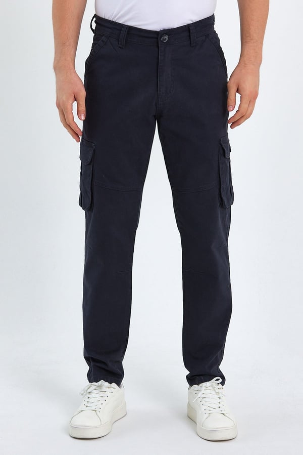 Erkek Baggy Fit Kargo Pantolon - Rahat Kesim