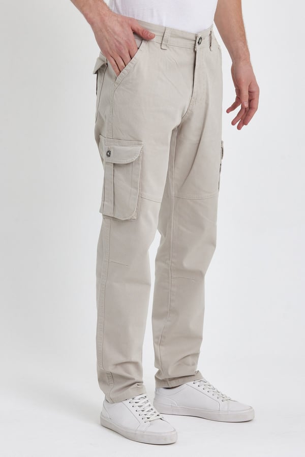 Erkek Baggy Fit Kargo Pantolon - Rahat Kesim
