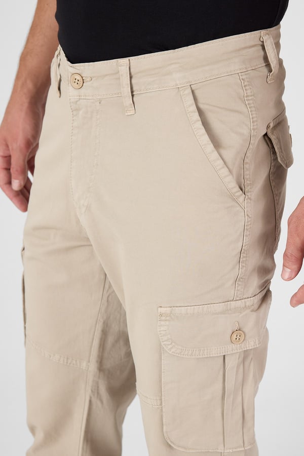 Erkek Baggy Fit Kargo Pantolon - Rahat Kesim