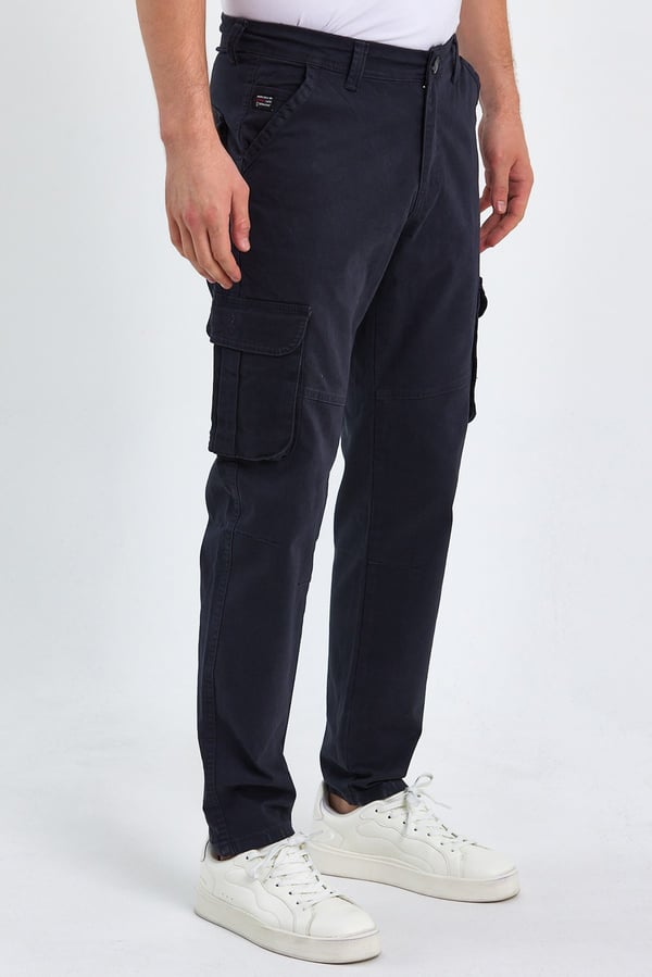 Erkek Baggy Fit Kargo Pantolon - Rahat Kesim
