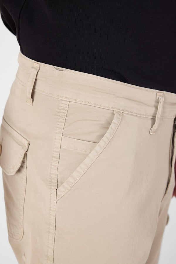 Erkek Baggy Fit Kargo Pantolon - Rahat Kesim